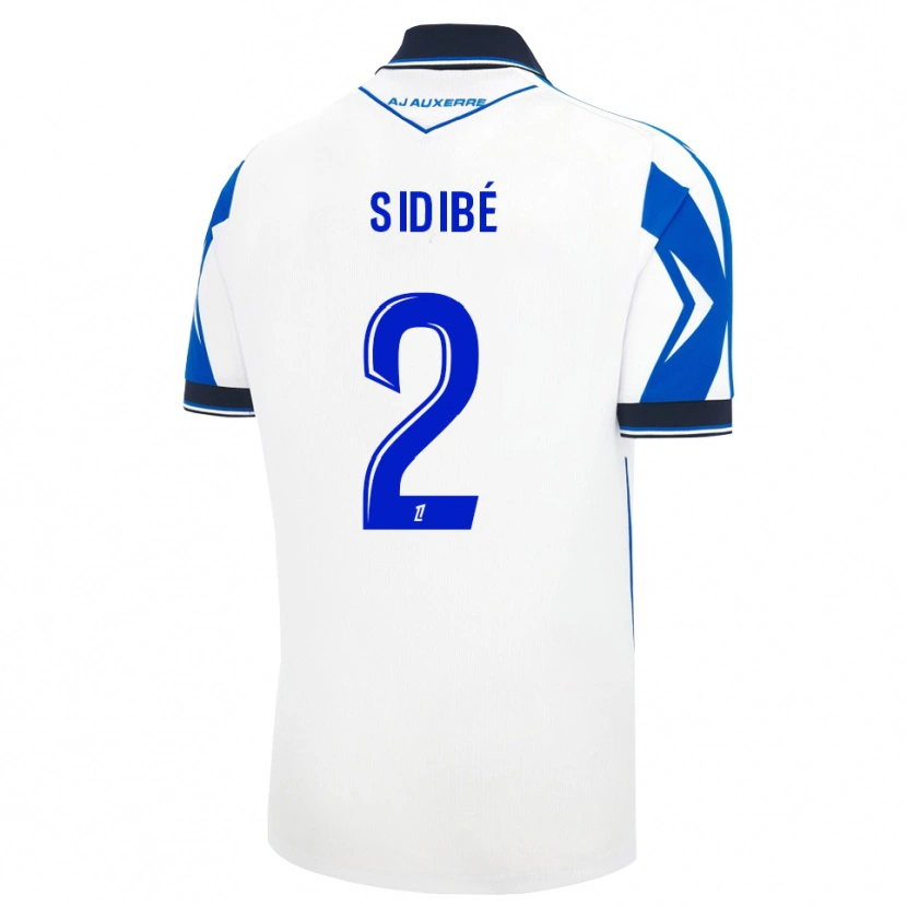 Danxen Homem Camisola Ismaël Sidibé #2 Preto Branco Azul Principal 2026/27 Camisa