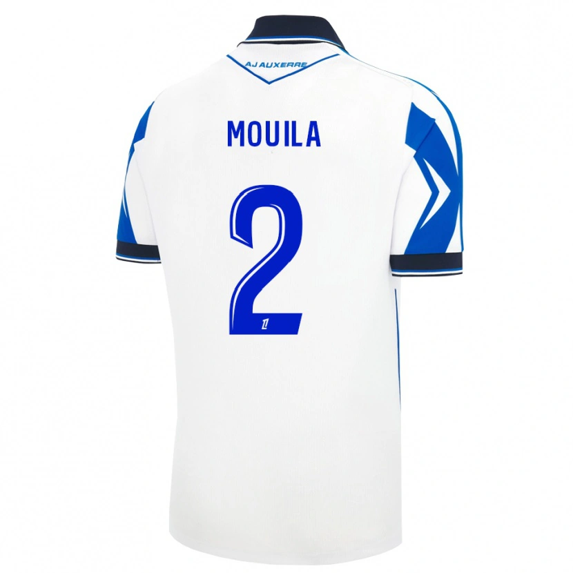 Danxen Homem Camisola Orlando Mouila #2 Preto Branco Azul Principal 2026/27 Camisa