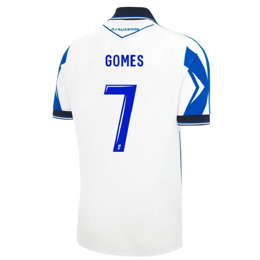 Danxen Homem Camisola Ailton Gomes #7 Preto Branco Azul Principal 2026/27 Camisa
