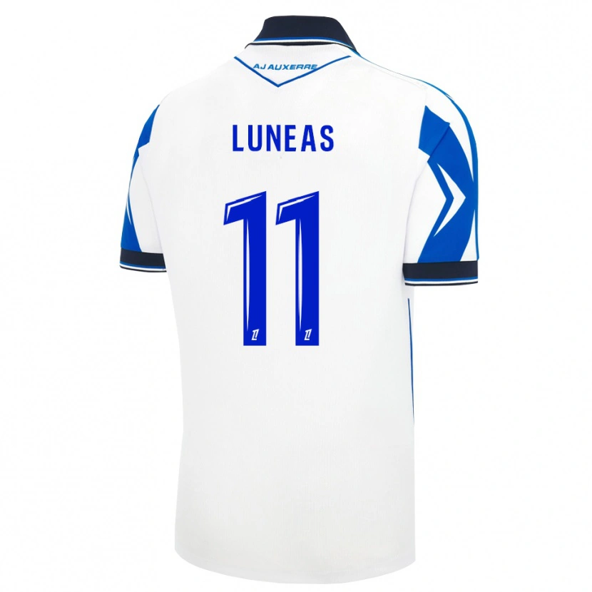 Danxen Homem Camisola Rithler Luneas #11 Preto Branco Azul Principal 2026/27 Camisa