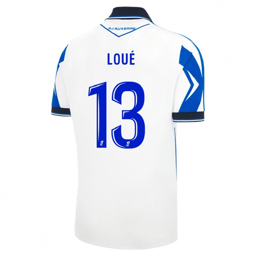 Danxen Homem Camisola Mathis-Tony Loué #13 Preto Branco Azul Principal 2026/27 Camisa