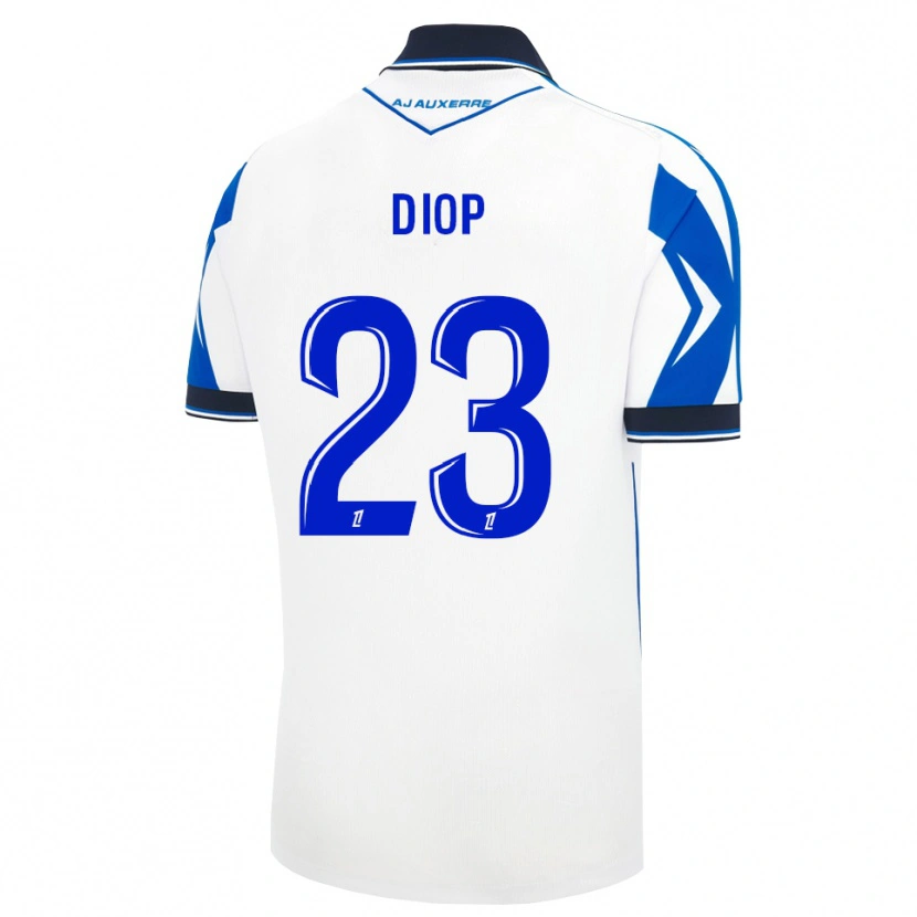 Danxen Homem Camisola Mamadou Diop #23 Preto Branco Azul Principal 2026/27 Camisa