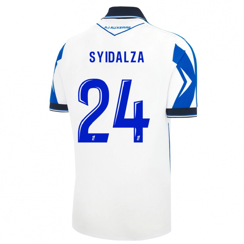 Danxen Homem Camisola Denelzo Syidalza #24 Preto Branco Azul Principal 2026/27 Camisa