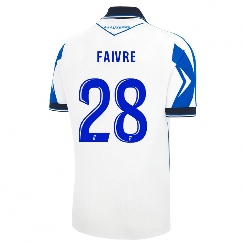 Danxen Homem Camisola Romain Faivre #28 Preto Branco Azul Principal 2026/27 Camisa