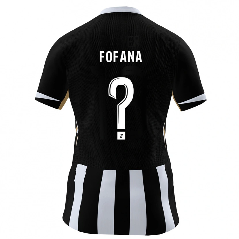 Danxen Homem Camisola N'faly Fofana #0 Preto Azul Principal 2026/27 Camisa