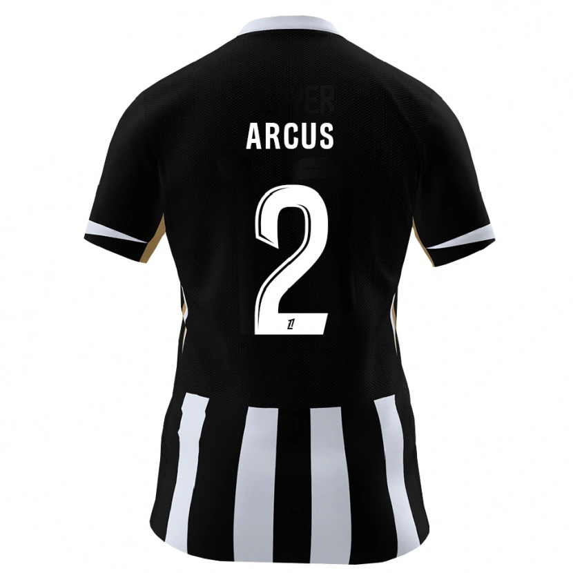 Danxen Homem Camisola Carlens Arcus #2 Preto Azul Principal 2026/27 Camisa