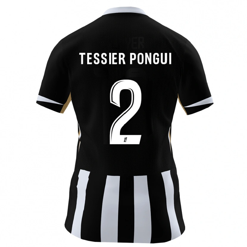 Danxen Homem Camisola Leyti Tessier Pongui #2 Preto Azul Principal 2026/27 Camisa