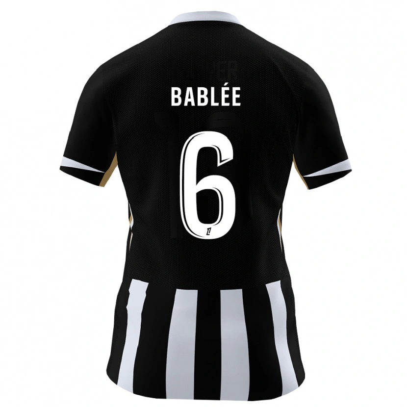 Danxen Homem Camisola Alix Bablée #6 Preto Azul Principal 2026/27 Camisa