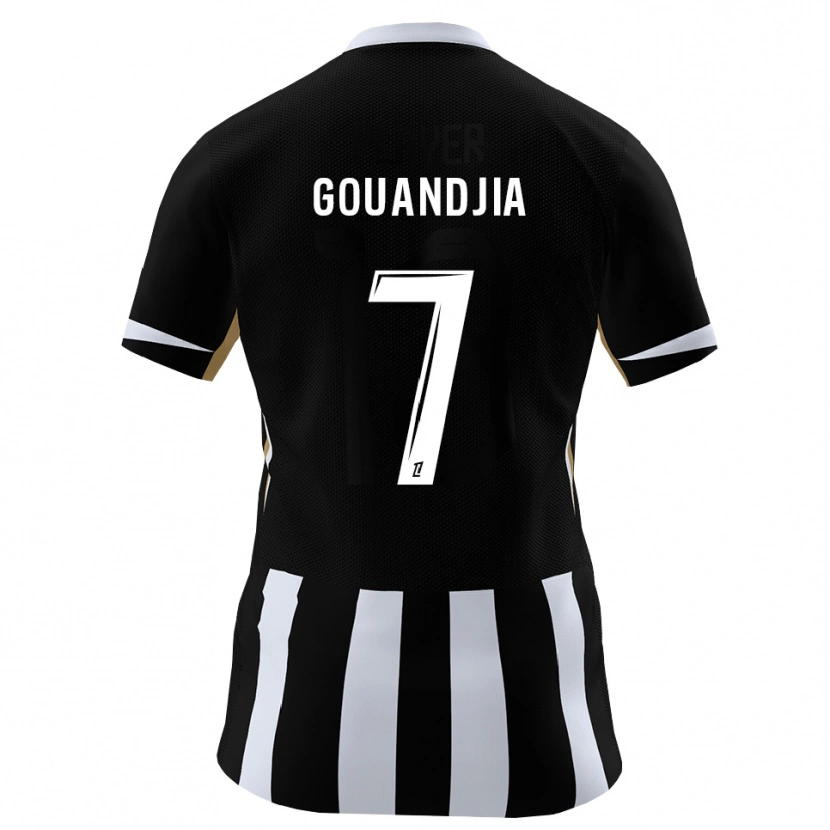Danxen Homem Camisola Andy Gouandjia #7 Preto Azul Principal 2026/27 Camisa
