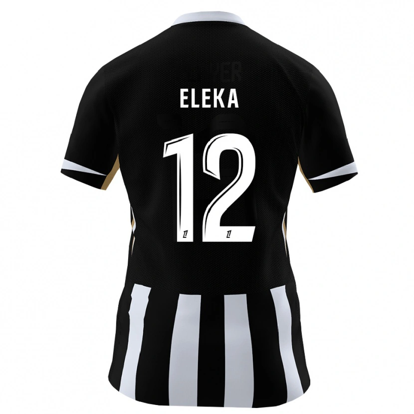 Danxen Homem Camisola Nathan Eleka #12 Preto Azul Principal 2026/27 Camisa