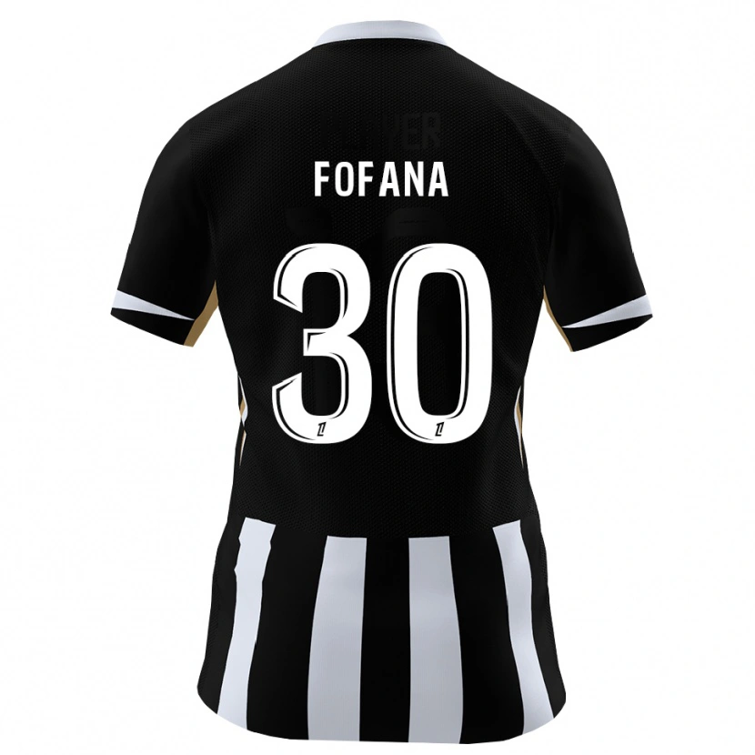 Danxen Homem Camisola Yahia Fofana #30 Preto Azul Principal 2026/27 Camisa