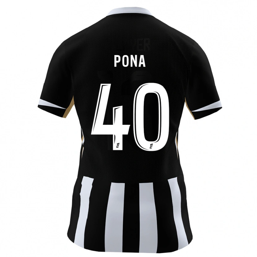 Danxen Homem Camisola Oumar Pona #40 Preto Azul Principal 2026/27 Camisa