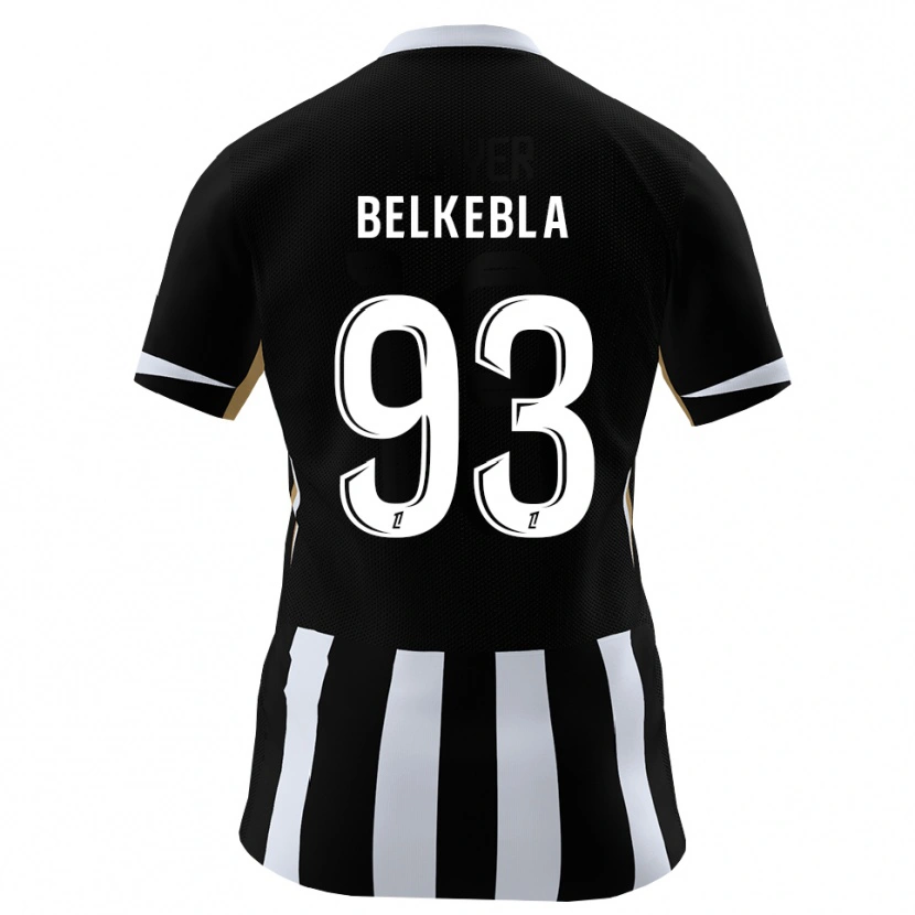 Danxen Homem Camisola Haris Belkebla #93 Preto Azul Principal 2026/27 Camisa