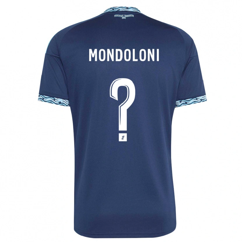 Danxen Homem Camisola Tino Mondoloni #0 Azul Aço Branco Principal 2026/27 Camisa