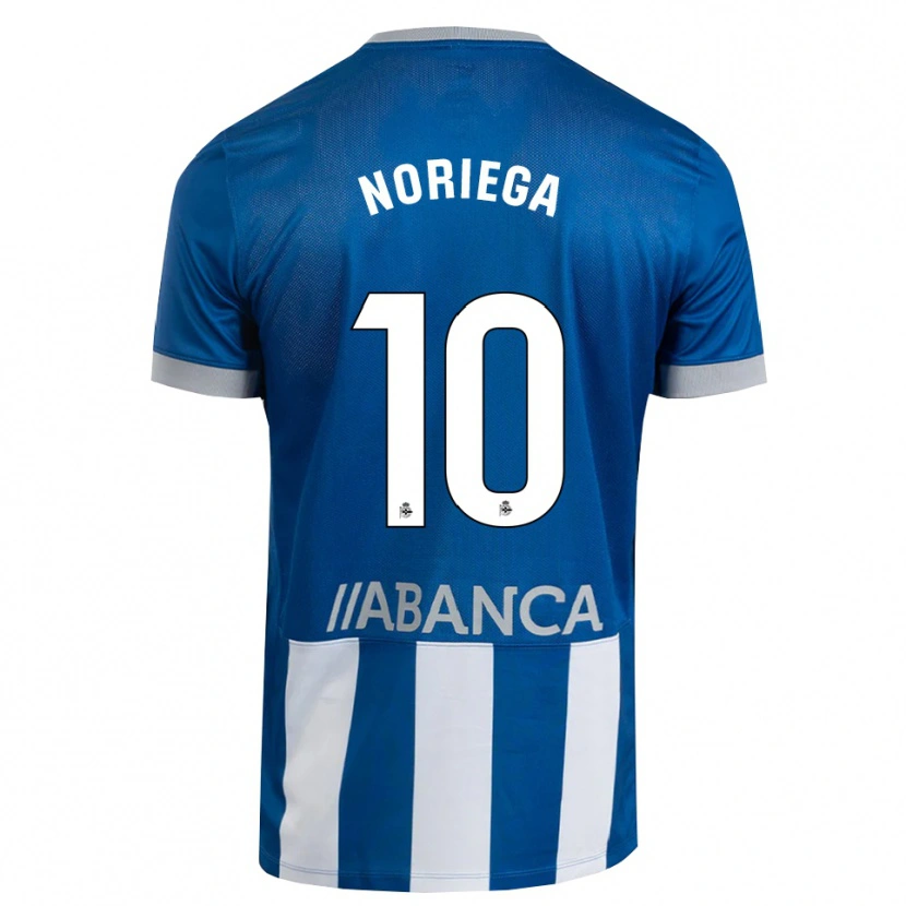 Danxen Homem Camisola Jairo Noriega #10 Azul Cinza Branco Principal 2026/27 Camisa