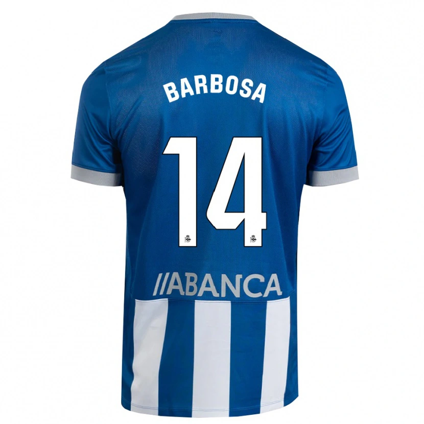 Danxen Homem Camisola Justino Barbosa #14 Azul Cinza Branco Principal 2026/27 Camisa