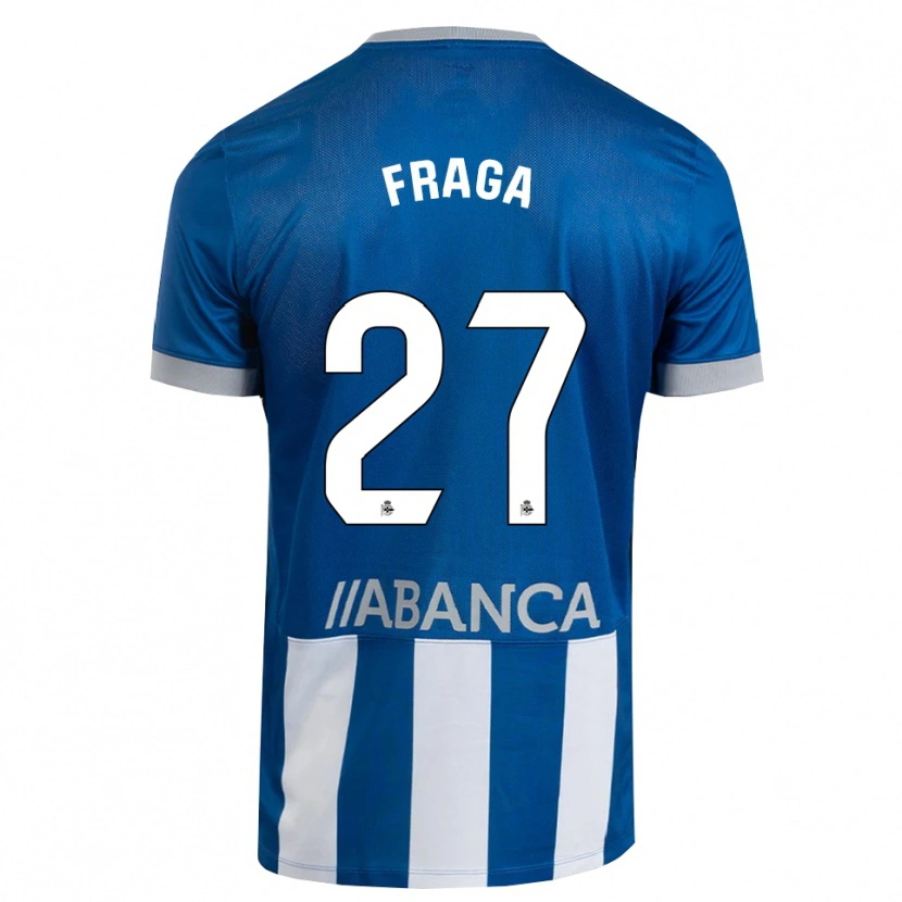 Danxen Homem Camisola Álvaro Fraga #27 Azul Cinza Branco Principal 2026/27 Camisa