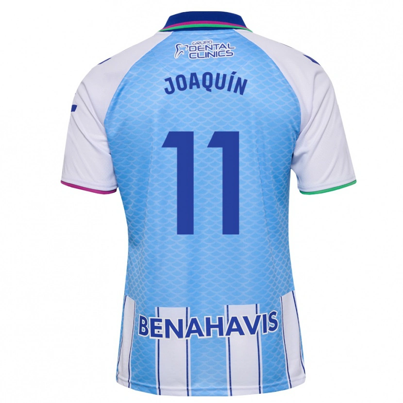 Danxen Homem Camisola Joaquín Muñoz #11 Azul Céu Profundo Branco Principal 2026/27 Camisa