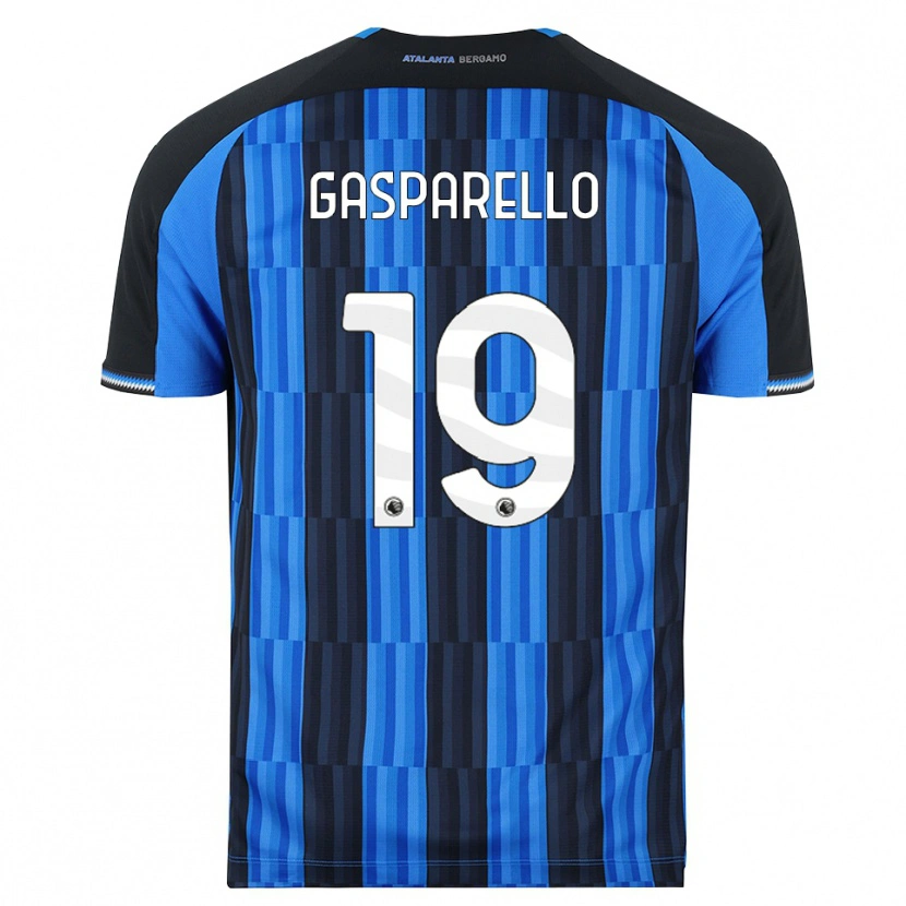 Danxen Homem Camisola Francesco Gasparello #19 Azul Preto Vermelho Principal 2026/27 Camisa