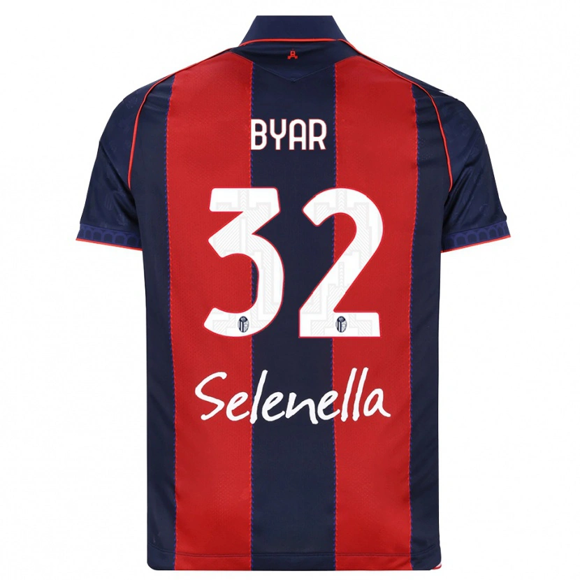 Danxen Homem Camisola Naïm Byar #32 Azul Real Vermelho Branco Principal 2026/27 Camisa