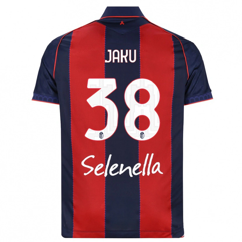 Danxen Homem Camisola Jordi Jaku #38 Azul Real Vermelho Branco Principal 2026/27 Camisa