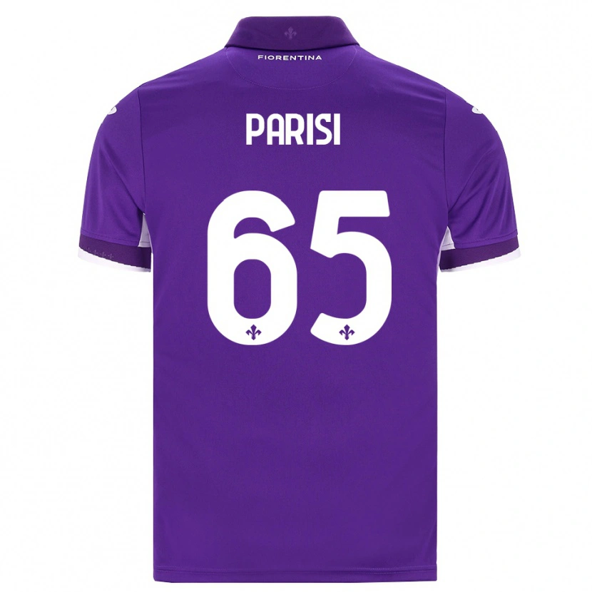 Danxen Homem Camisola Fabiano Parisi #65 Roxo Branco Rosa Principal 2026/27 Camisa