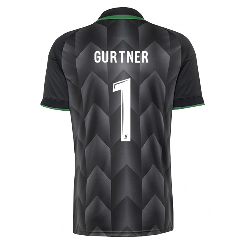 Danxen Homem Camisola Régis Gurtner #1 Branco Preto Verde Alternativa 2026/27 Camisa