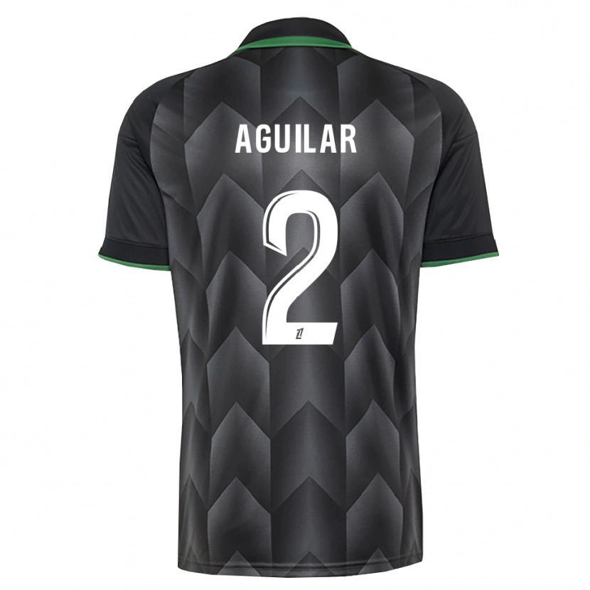 Danxen Homem Camisola Ruben Aguilar #2 Branco Preto Verde Alternativa 2026/27 Camisa