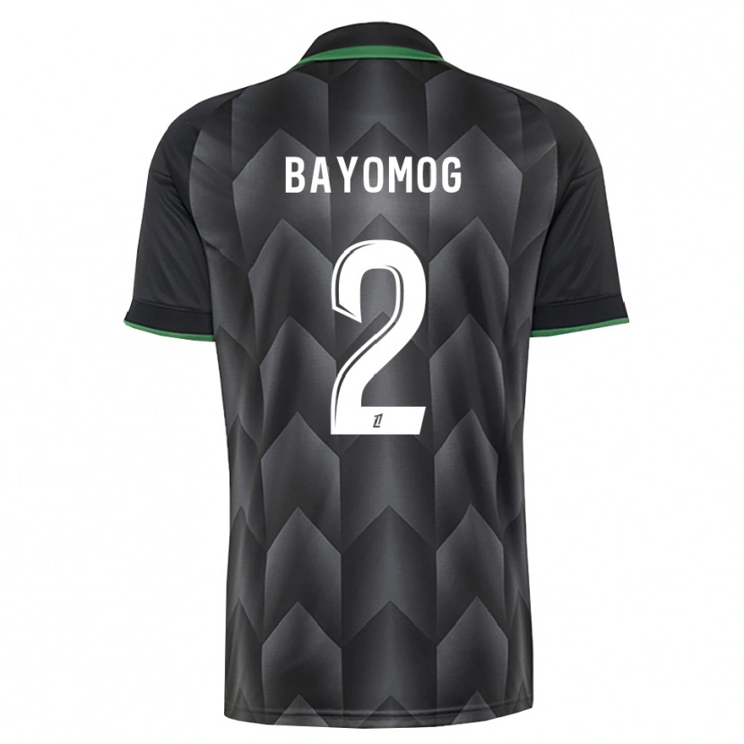 Danxen Homem Camisola Hugo Bayomog #2 Branco Preto Verde Alternativa 2026/27 Camisa
