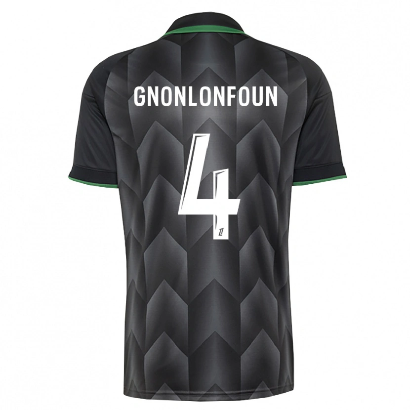 Danxen Homem Camisola Madi Gnonlonfoun #4 Branco Preto Verde Alternativa 2026/27 Camisa