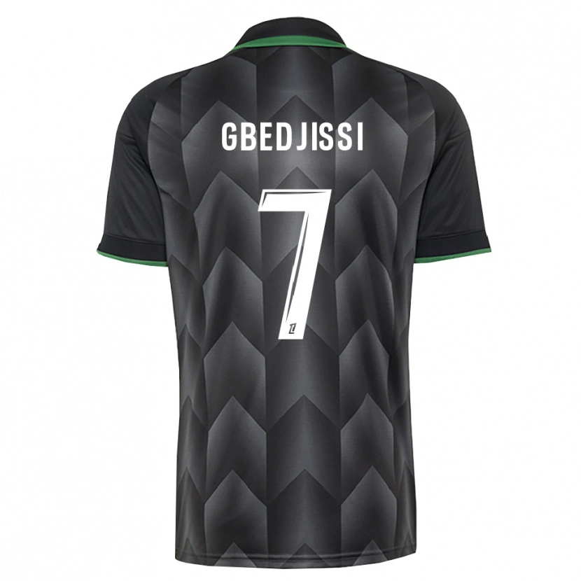 Danxen Homem Camisola Aude Gbedjissi #7 Branco Preto Verde Alternativa 2026/27 Camisa