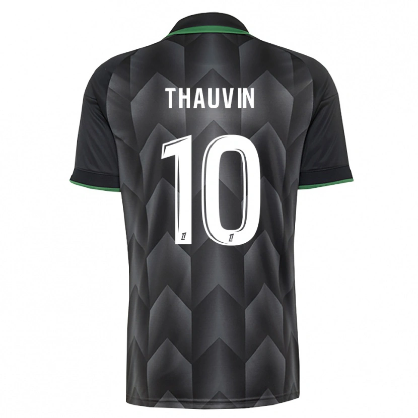 Danxen Homem Camisola Florian Thauvin #10 Branco Preto Verde Alternativa 2026/27 Camisa