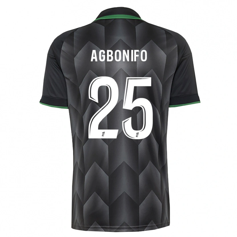 Danxen Homem Camisola Jeremy Agbonifo #25 Branco Preto Verde Alternativa 2026/27 Camisa
