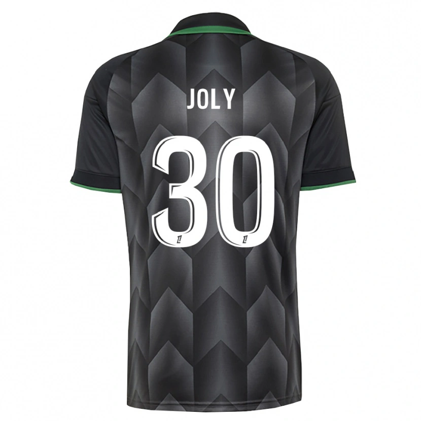 Danxen Homem Camisola Blandine Joly #30 Branco Preto Verde Alternativa 2026/27 Camisa
