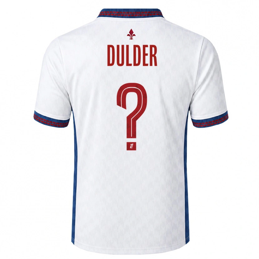 Danxen Homem Camisola Sifra Dulder #0 Vermelho Branco Azul Alternativa 2026/27 Camisa