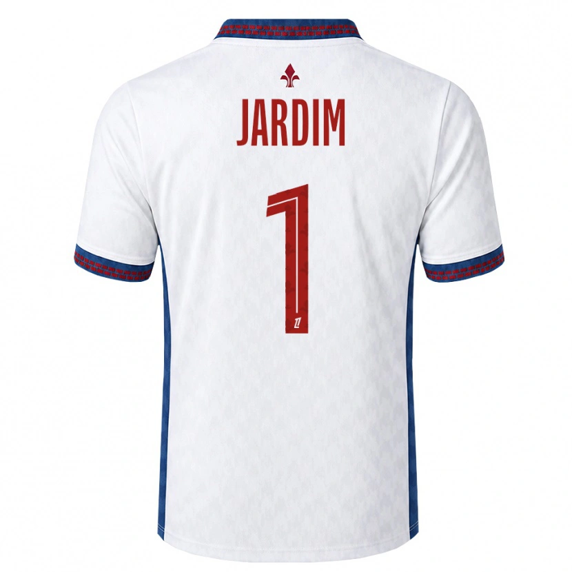 Danxen Homem Camisola Leo Jardim #1 Vermelho Branco Azul Alternativa 2026/27 Camisa