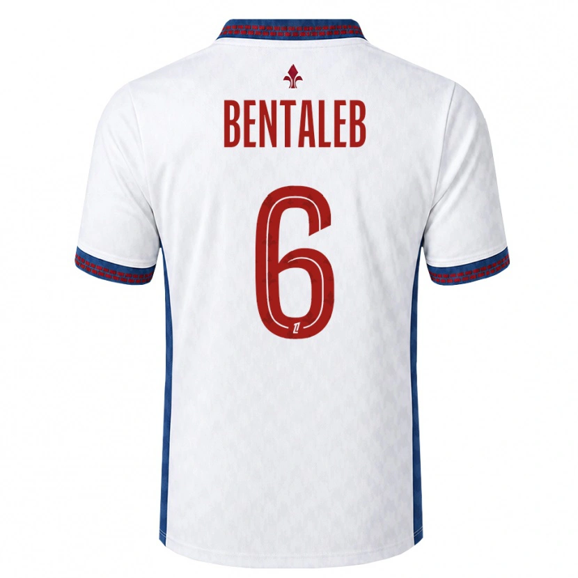 Danxen Homem Camisola Nabil Bentaleb #6 Vermelho Branco Azul Alternativa 2026/27 Camisa