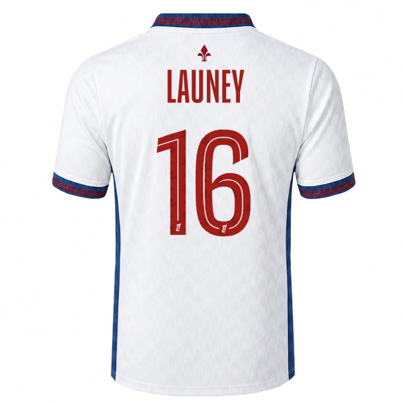 Danxen Homem Camisola Elisa Launey #16 Vermelho Branco Azul Alternativa 2026/27 Camisa