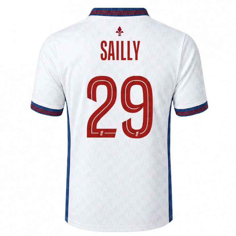 Danxen Homem Camisola Charlotte Sailly #29 Vermelho Branco Azul Alternativa 2026/27 Camisa