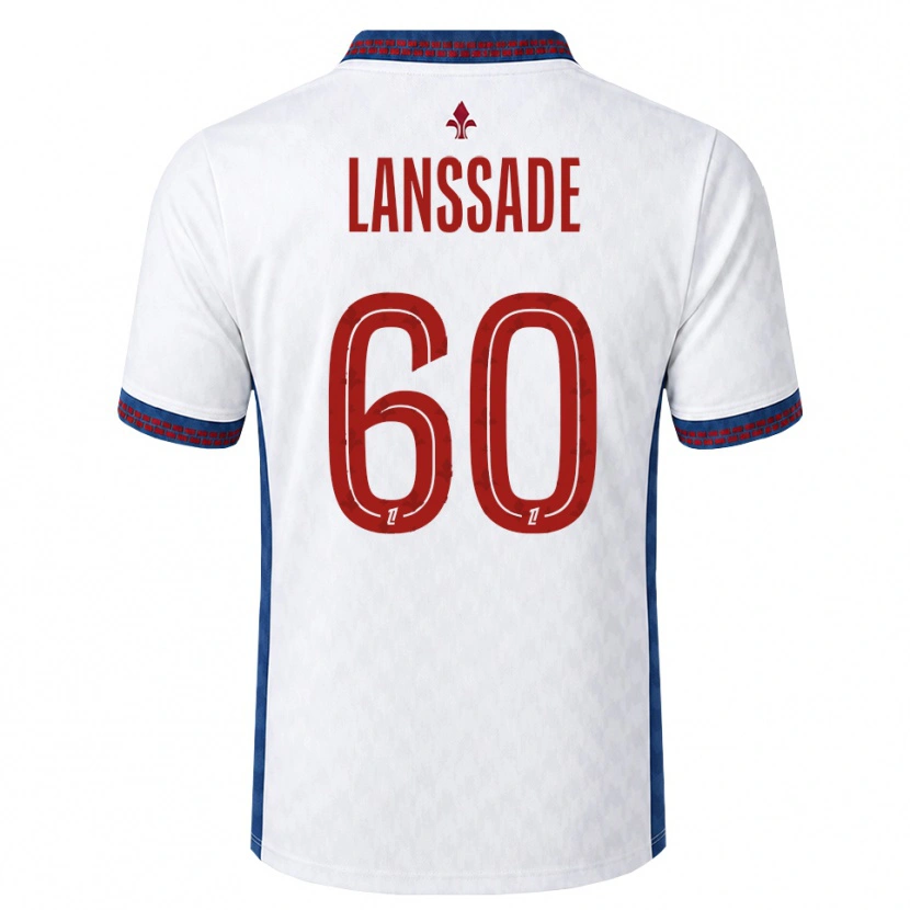 Danxen Homem Camisola Zadig Lanssade #60 Vermelho Branco Azul Alternativa 2026/27 Camisa