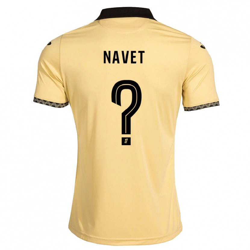 Danxen Homem Camisola Noahnn Navet #0 Branco Navajo Preto Alternativa 2026/27 Camisa