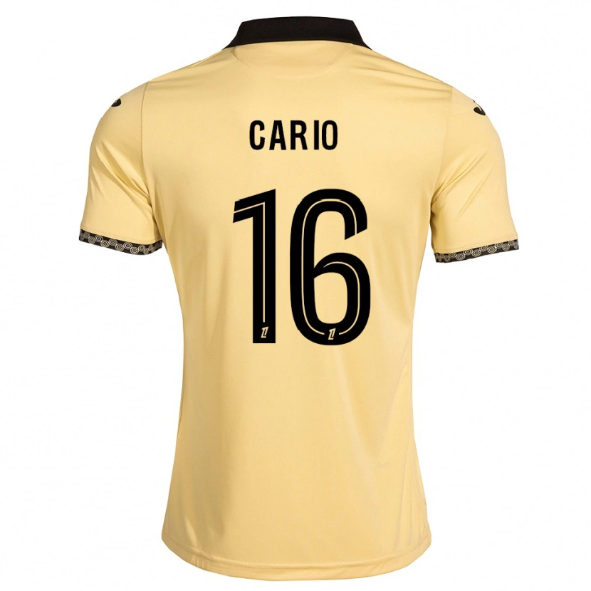 Danxen Homem Camisola Anthony Cario #16 Branco Navajo Preto Alternativa 2026/27 Camisa