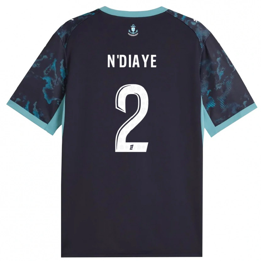 Danxen Homem Camisola Osmane N'diaye #2 Turquesa Pálida Branco Preto Alternativa 2026/27 Camisa