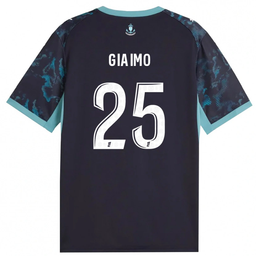 Danxen Homem Camisola Carla Giaimo #25 Turquesa Pálida Branco Preto Alternativa 2026/27 Camisa