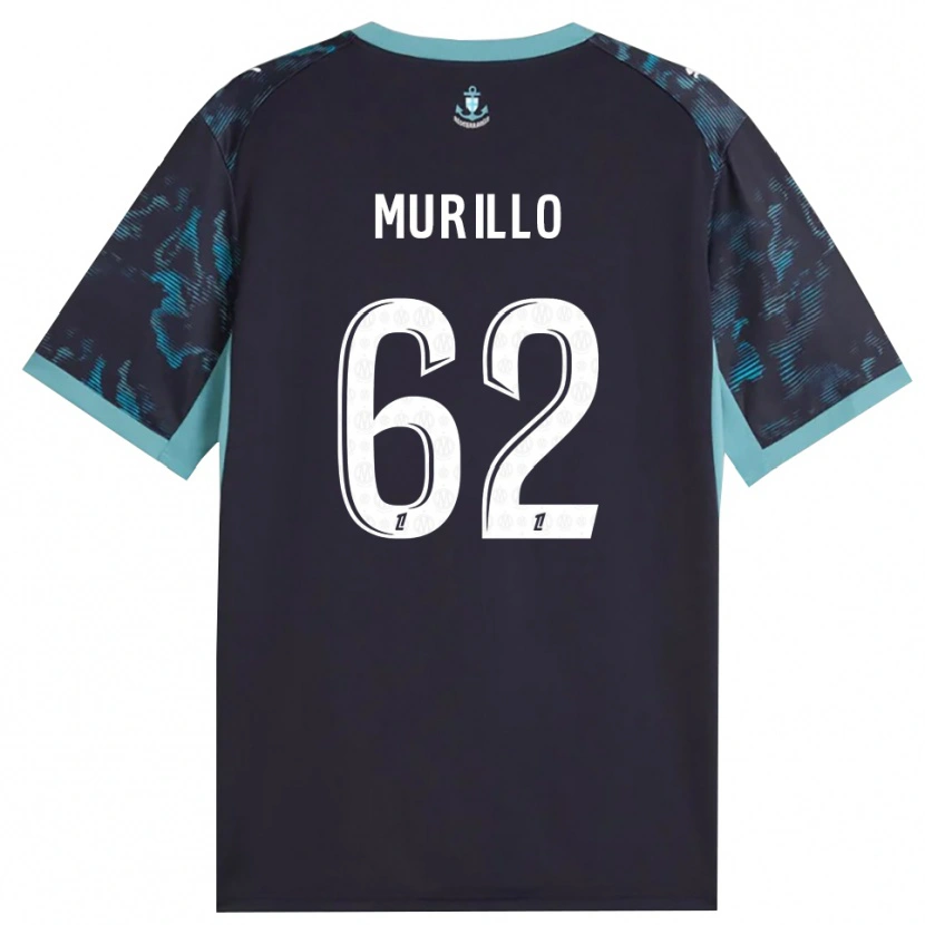 Danxen Homem Camisola Amir Murillo #62 Turquesa Pálida Branco Preto Alternativa 2026/27 Camisa
