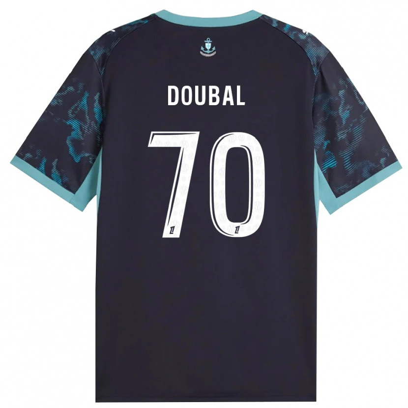 Danxen Homem Camisola Anis Doubal #70 Turquesa Pálida Branco Preto Alternativa 2026/27 Camisa