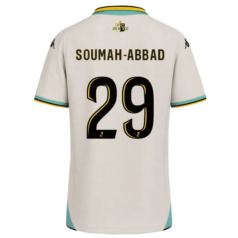 Danxen Homem Camisola Édouard Soumah-Abbad #29 Branco Floral Preto Alternativa 2026/27 Camisa