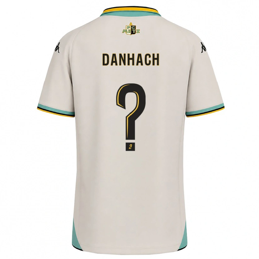 Danxen Homem Camisola Djebril Danhach #0 Branco Floral Preto Alternativa 2026/27 Camisa