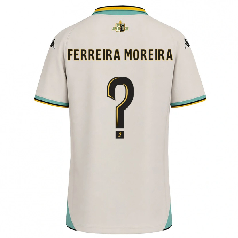 Danxen Homem Camisola Ruben Ferreira Moreira #0 Branco Floral Preto Alternativa 2026/27 Camisa