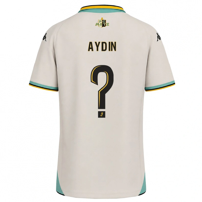 Danxen Homem Camisola Oguzhan Aydin #0 Branco Floral Preto Alternativa 2026/27 Camisa